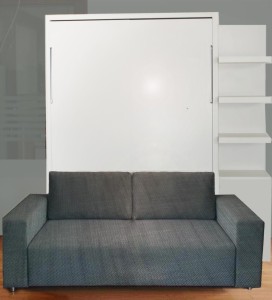 Wall bed with sofa from Murphy Sofa Vancouver