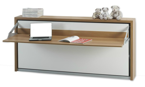Italian Wall bed Desk - Horizontal  MurphySofa smart furniture