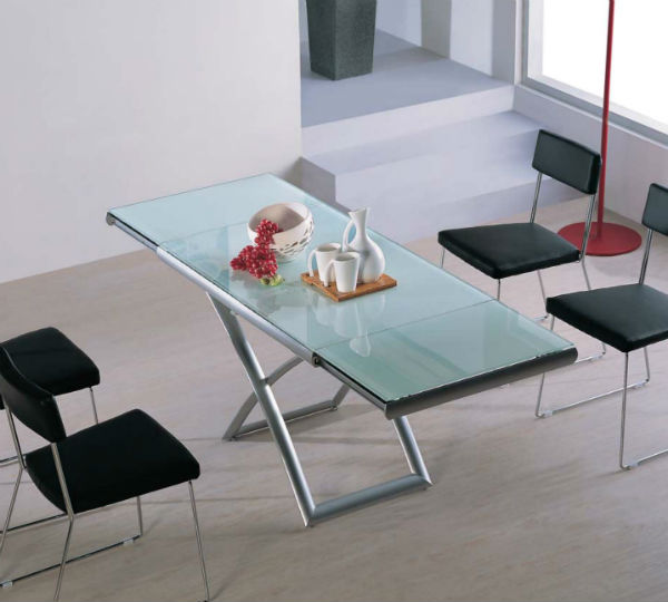 Extending Glass Table - MurphySofa smart furniture